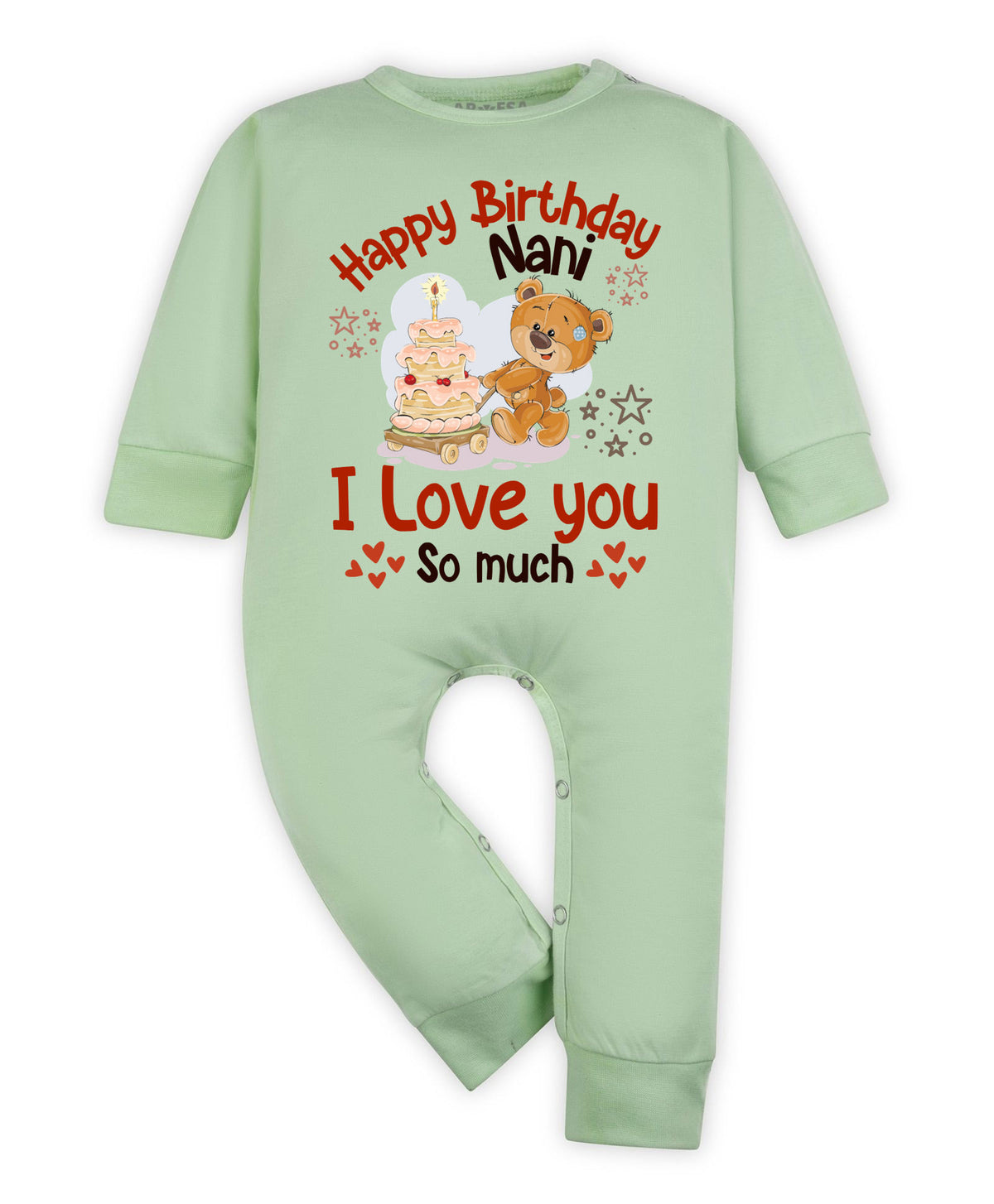 No | Happy Birthday Nani Family Birthday - Jumpsuit