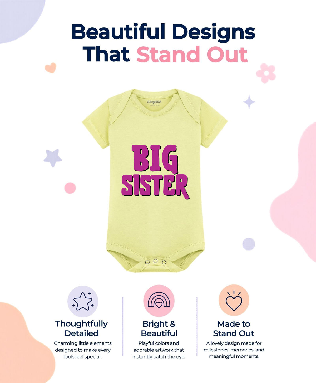 No | Big Sister - Romper