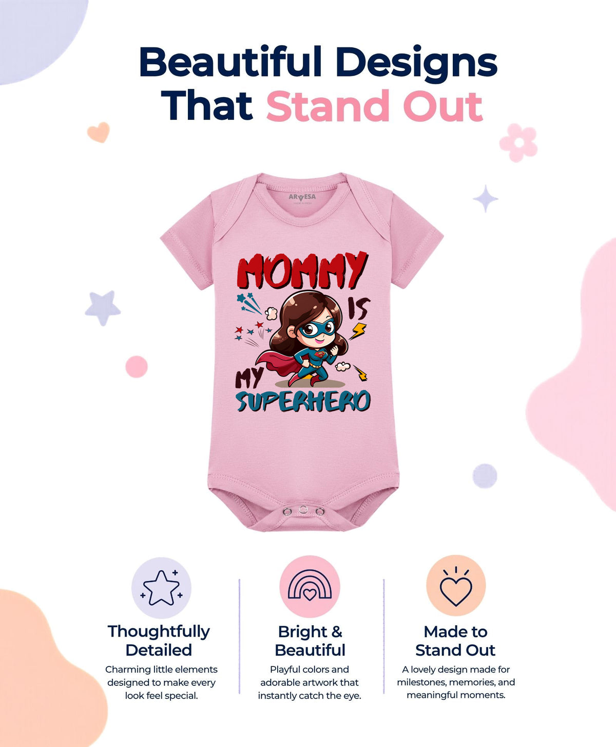 No | Mommy Is My Superhero - Romper
