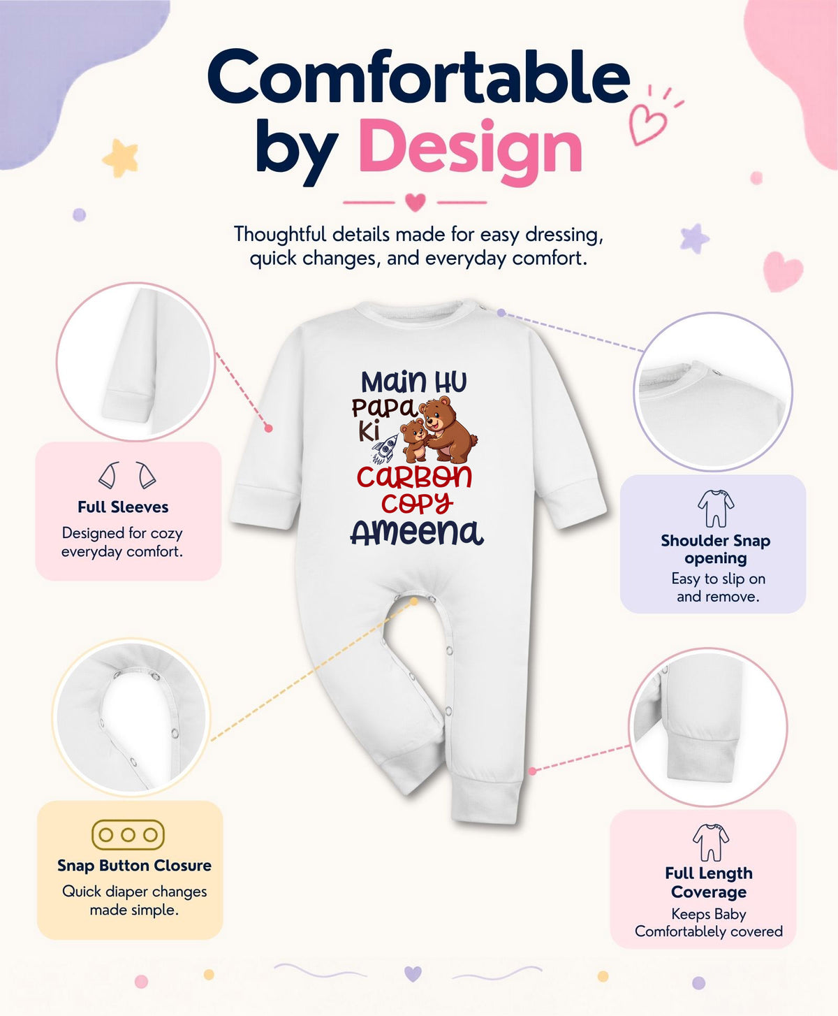 Yes | Mai Hu Papa Ki Carbon Copy Dad - Jumpsuit
