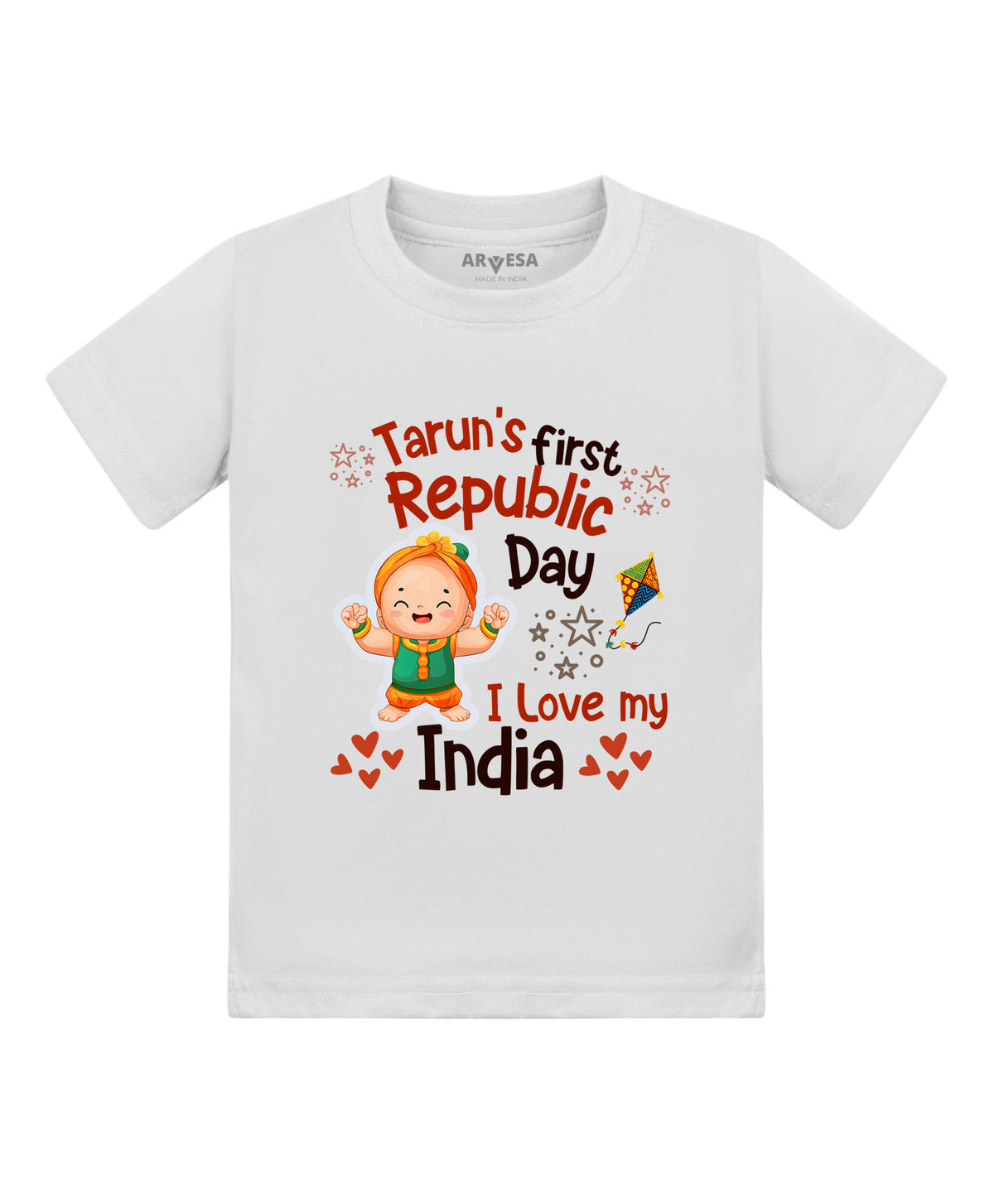 Yes | My First Republic Day - T-shirt