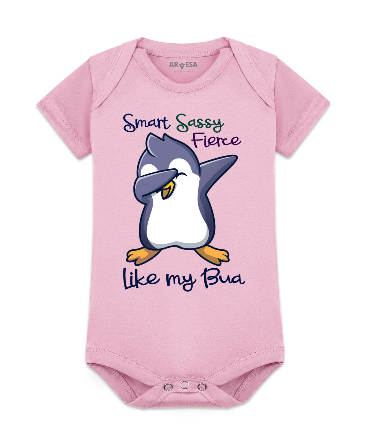 No | Smart Sassy Like My Bua - Romper