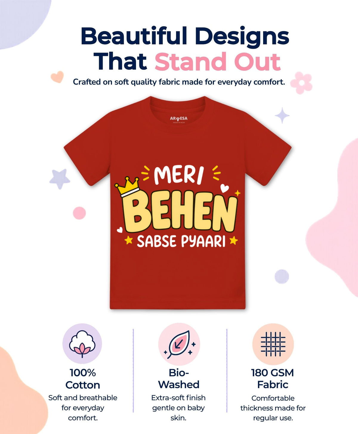 Mere Behen Sabse Pyaari Sister - T-shirt