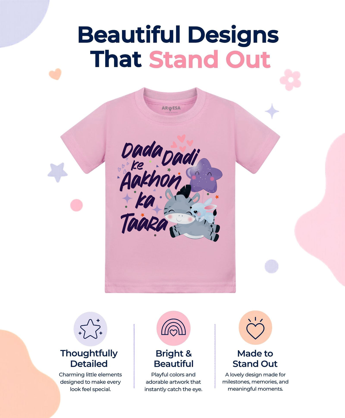 No | Dada Dadi Ke Aankhon Ka Tara - T-shirt