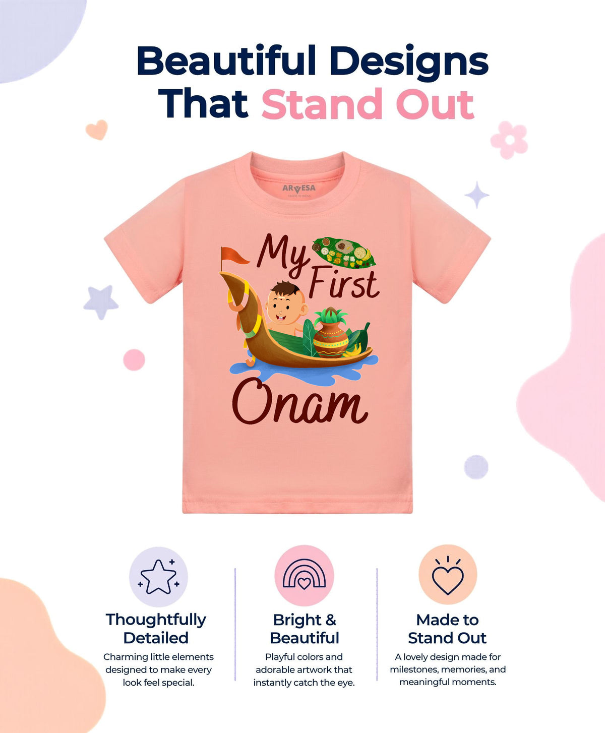 No | My First Onam - T-shirt