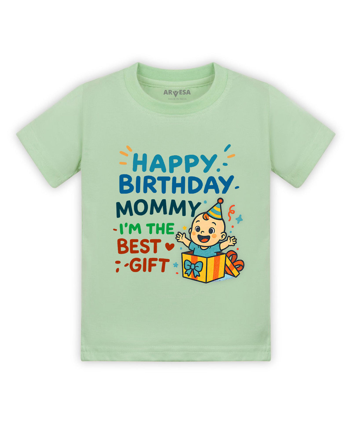 No | Happy Birthday Mommy I'm The Best Gift Mom Birthday - T-shirt