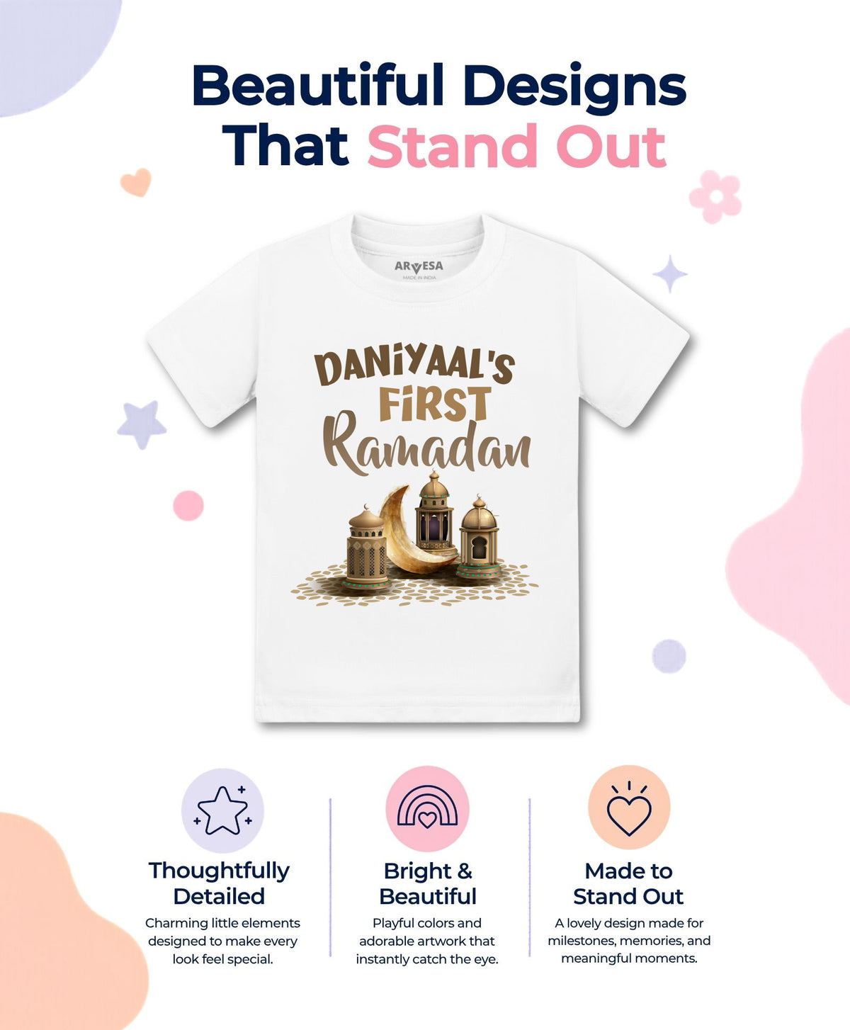 Yes | My First Ramadan - T-shirt