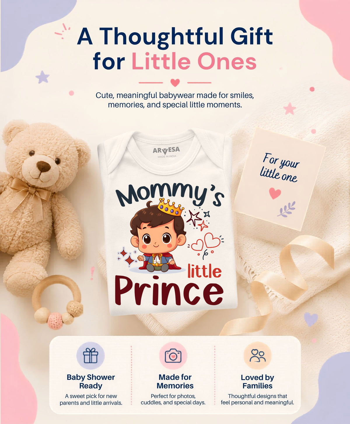 No | Mommy Little Prince - Romper