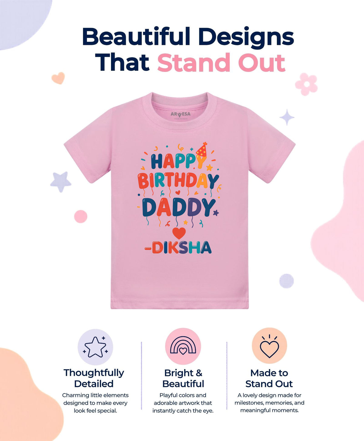 Yes | Happy Birthday Daddy Dad Birthday - T-shirt