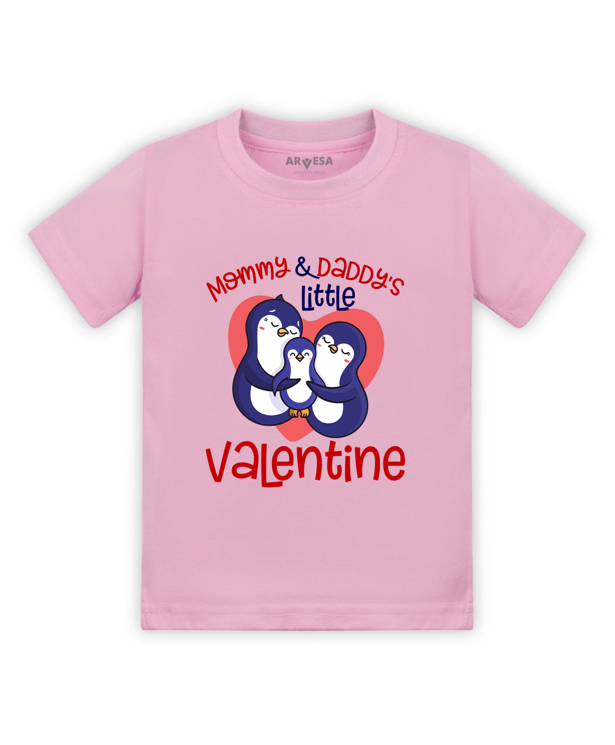 No | Mommy And Daddy Little Valentine - T-shirt