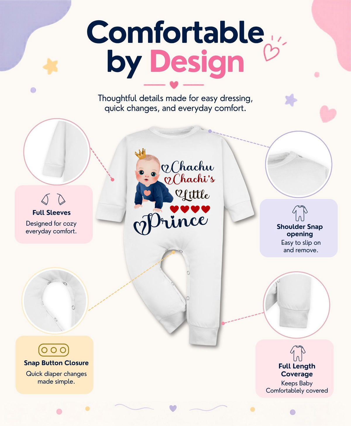 No | Chachu Chachi'S Little Prince - Jumpsuit