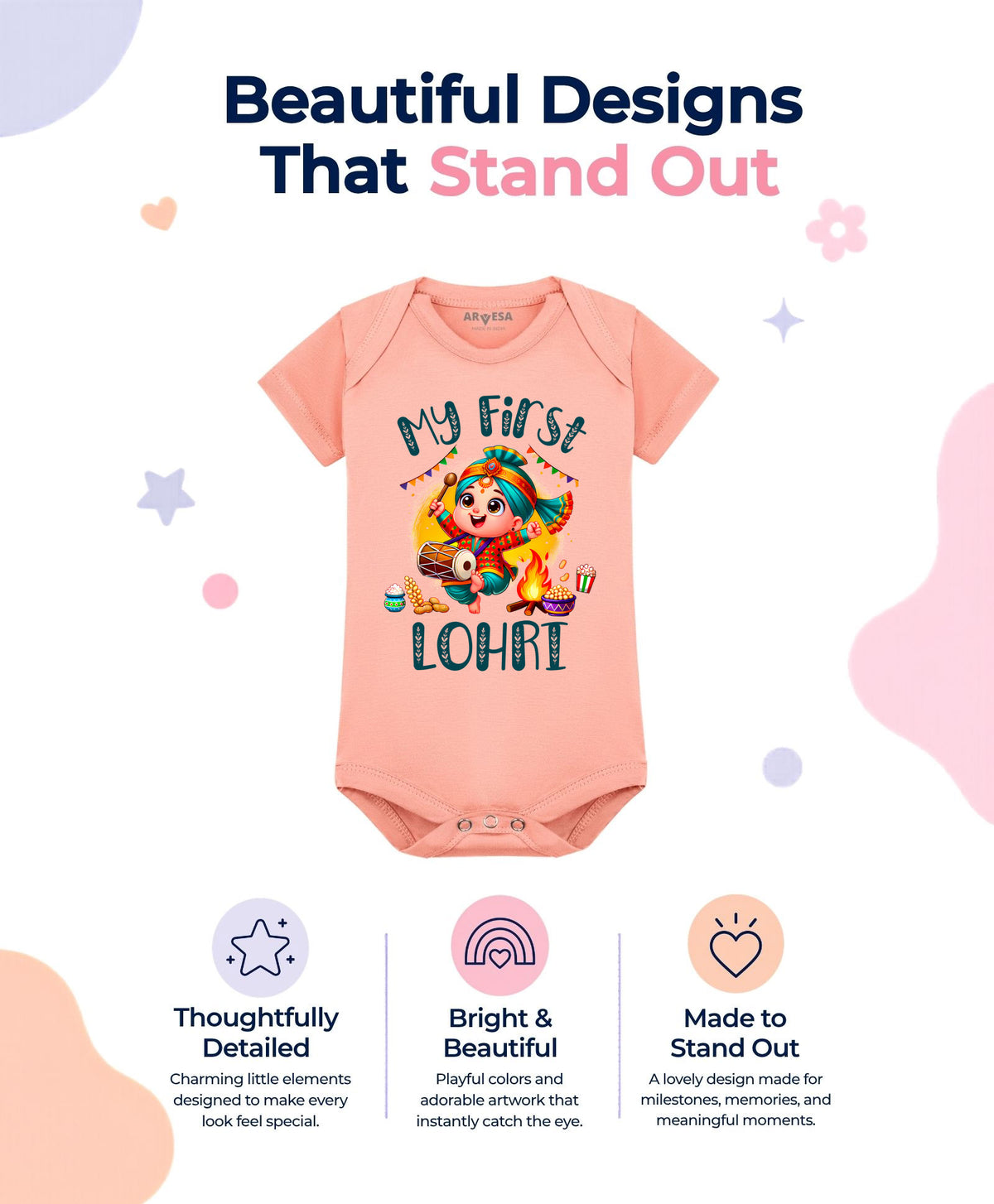 No | My First Lohri - Romper