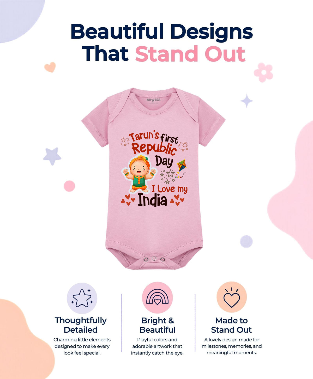 Yes | My First Republic Day - Romper
