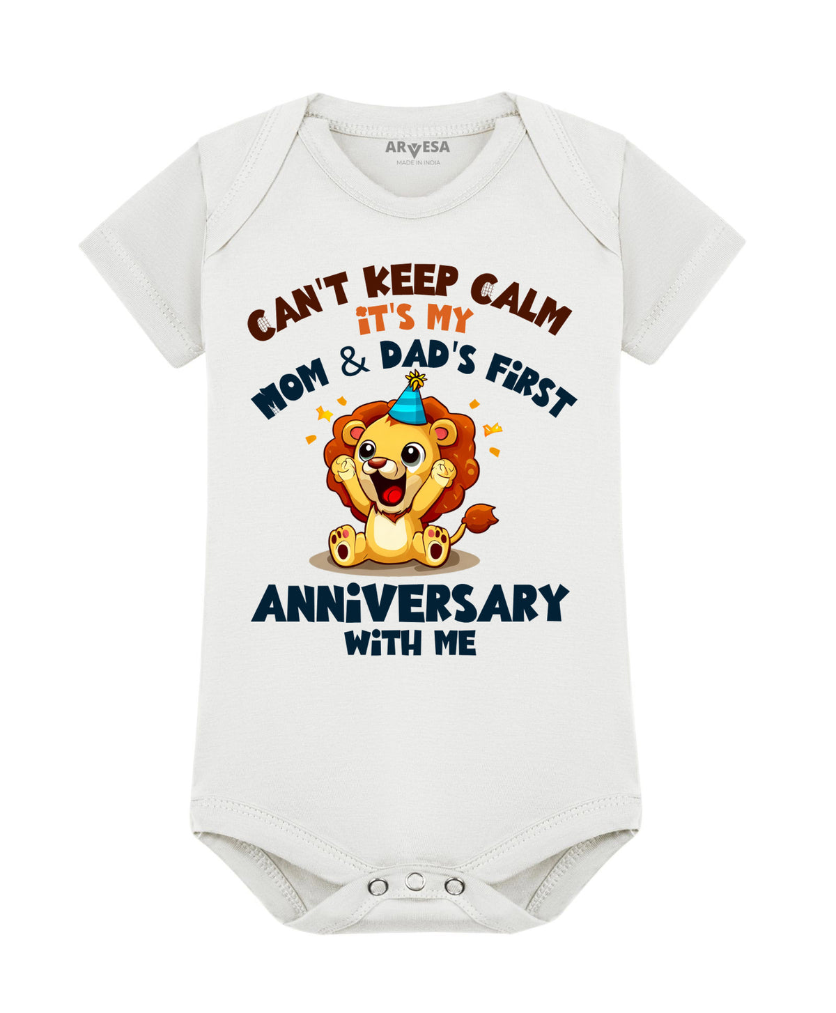 No | Mom & Dad Anniversary With Me Mom Dad Anniversary - Romper