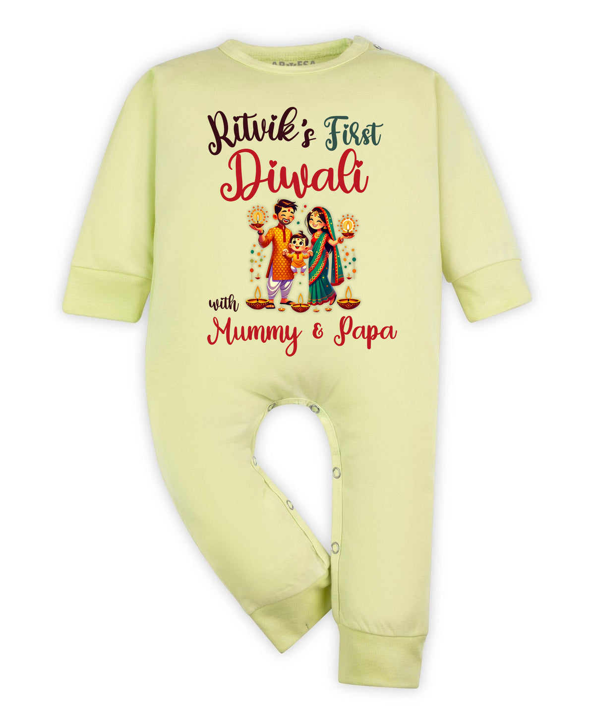Yes | My First Diwali - Jumpsuit