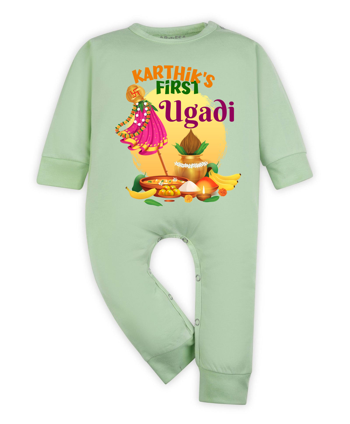 Yes | My First Ugadi - Jumpsuit