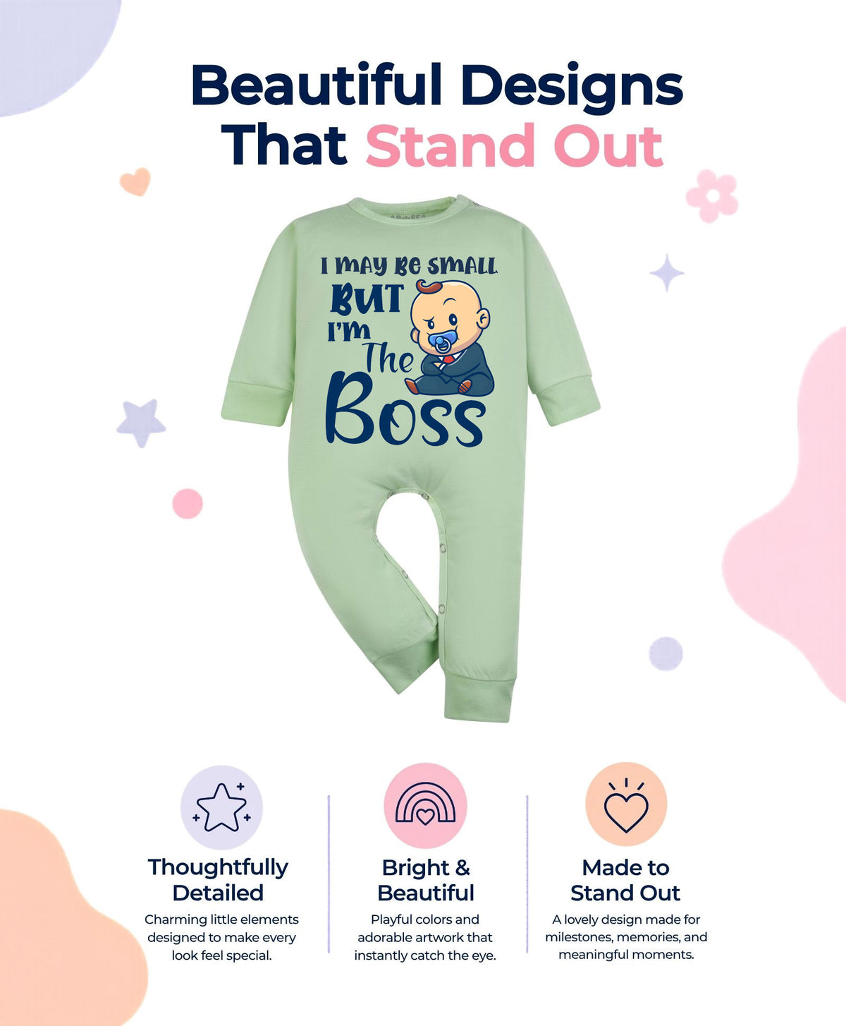 No | I may Be Small But I am Boss Quirky - Jumpsuit