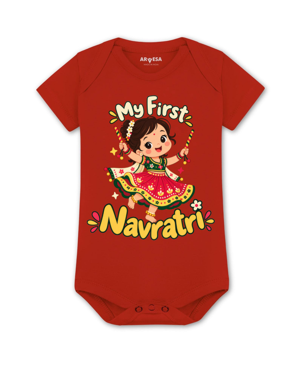 No | My First Navratri - Romper