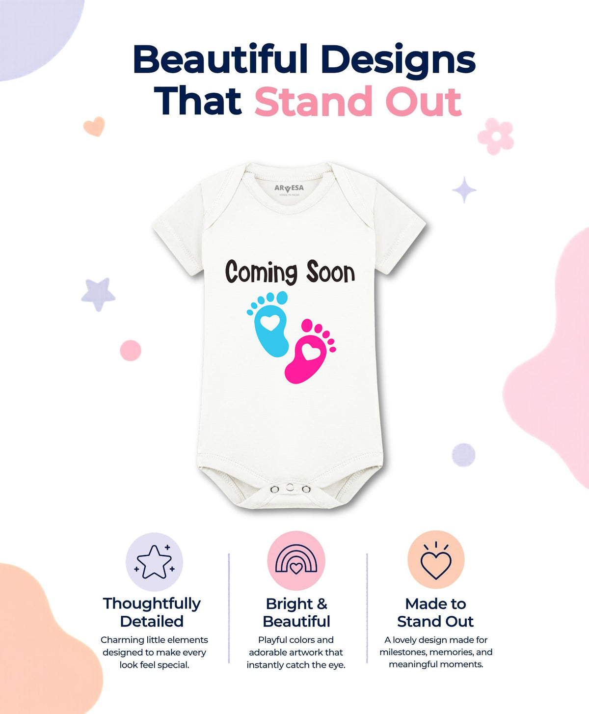 Coming Soon Pregnancy Announcement - Romper