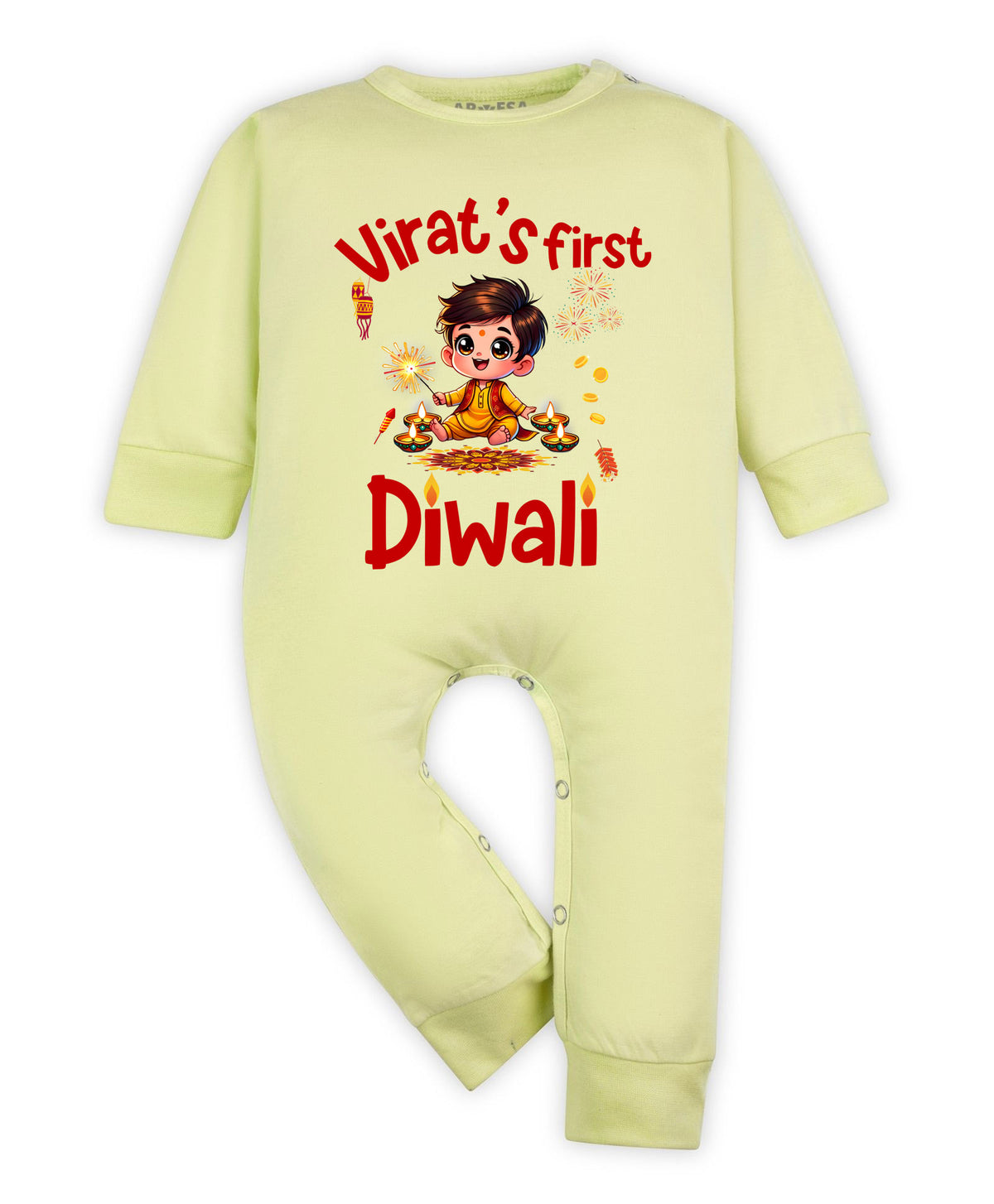 Yes | My First Diwali - Jumpsuit