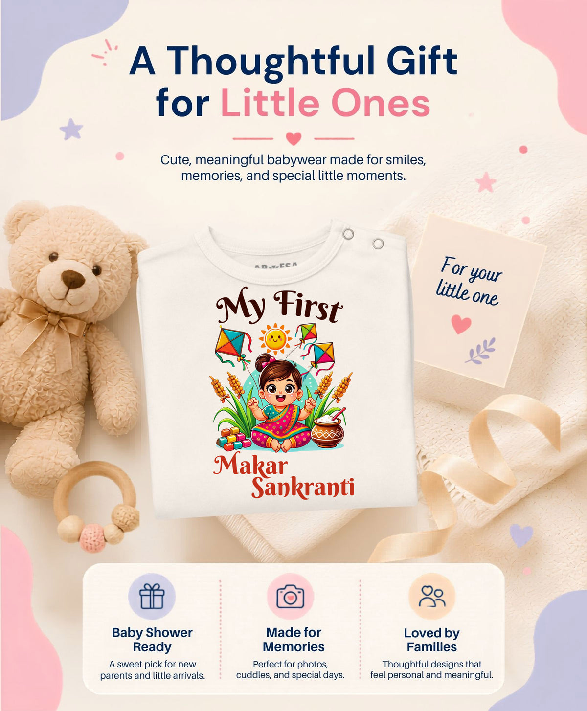 No | My First Makar sankranti - Jumpsuit