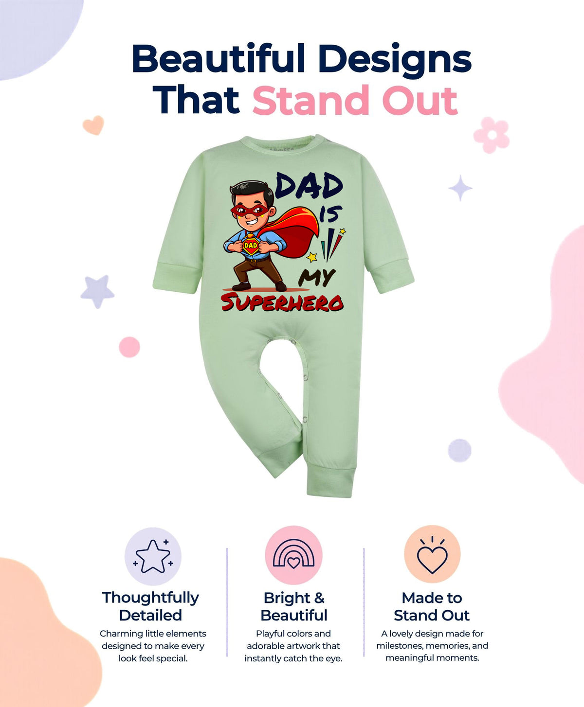 No | Dad Is My Superhero - Jumpsuit