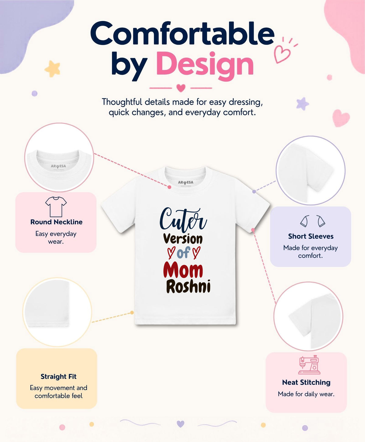 Yes | Cuter Version Of Mom - T-shirt