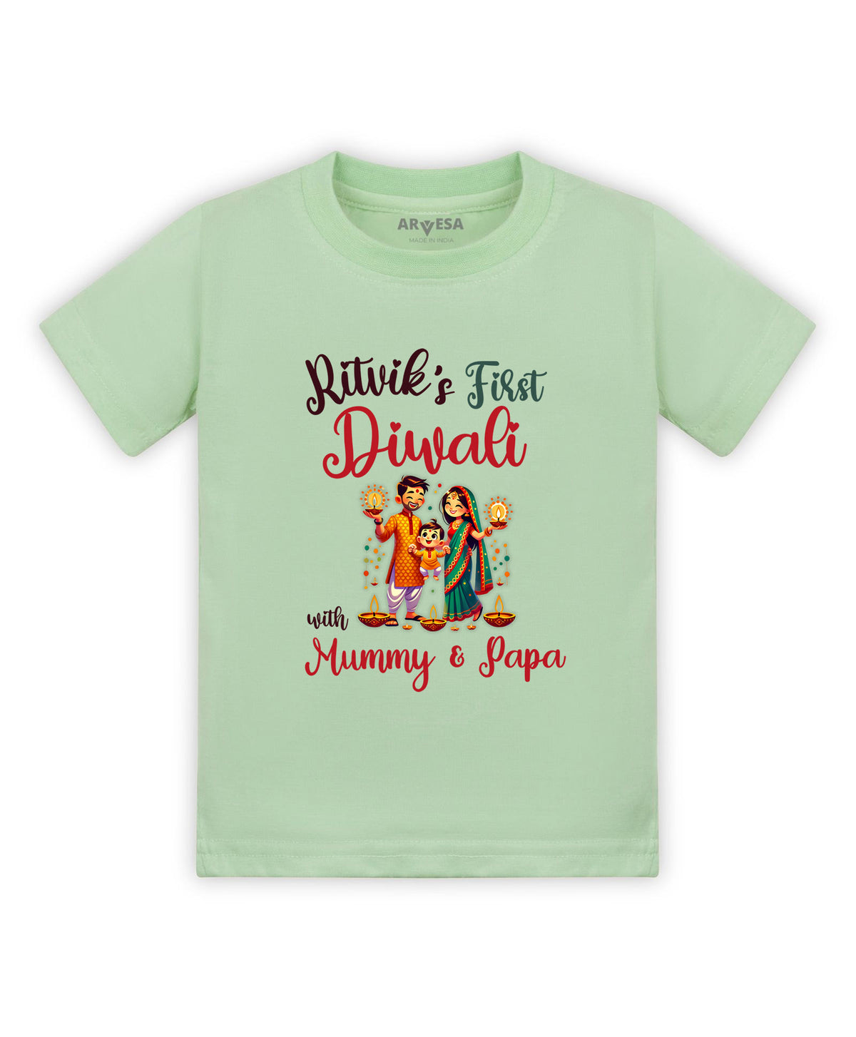 Yes | My First Diwali - T-shirt