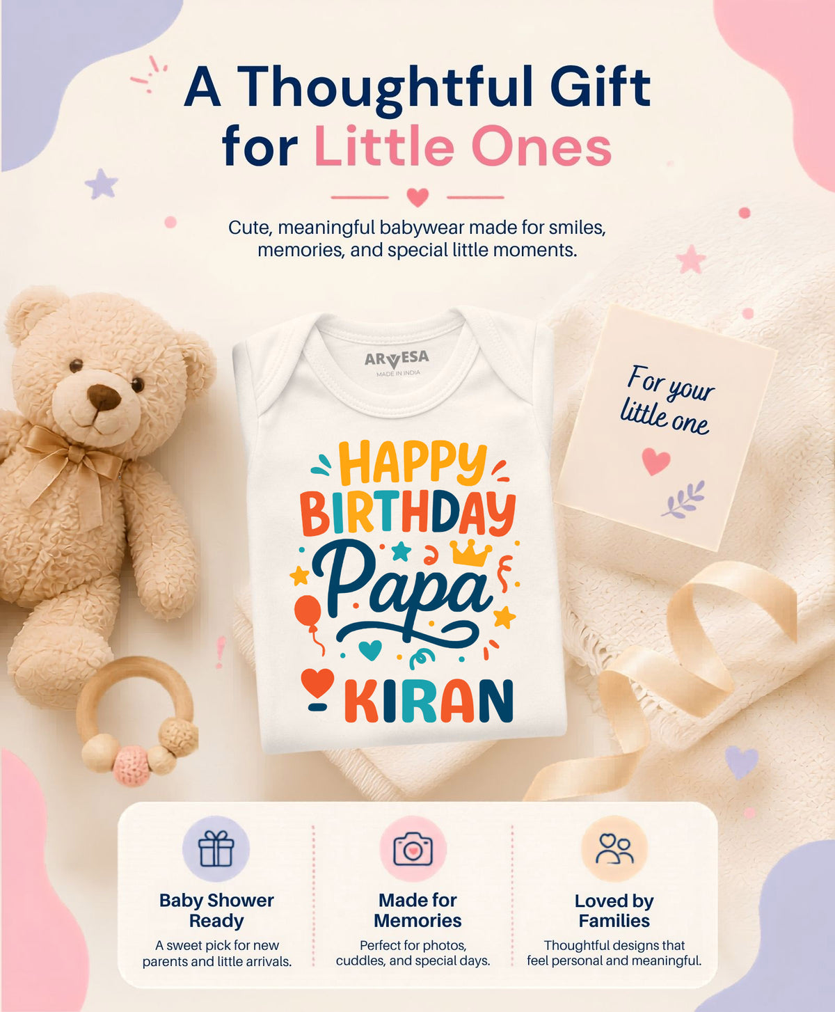Yes | Happy Birthday Papa Dad Birthday - Romper