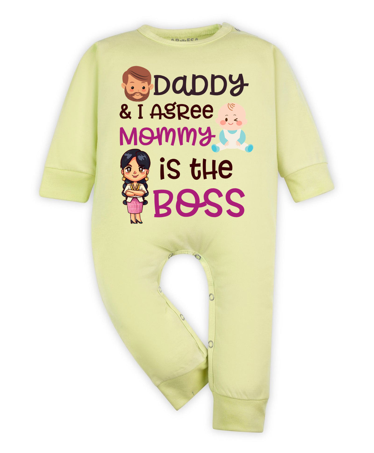 No | Daddy & I Agree Mommy Is Boss - Jumpsuit