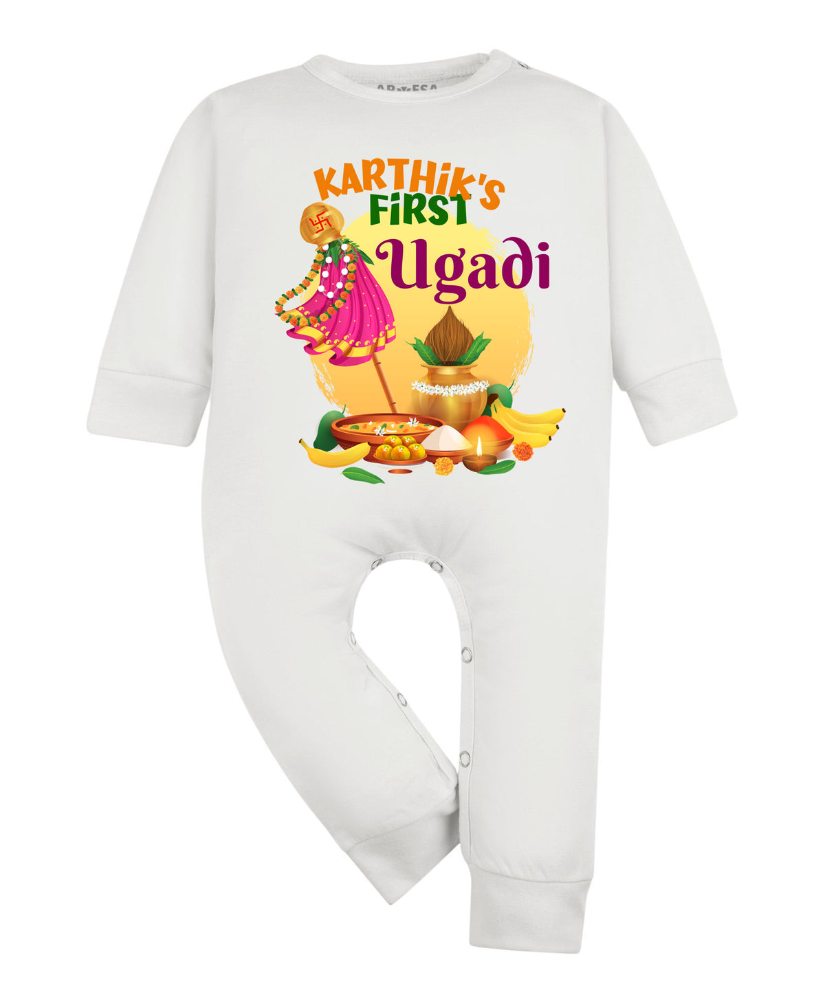 Yes | My First Ugadi - Jumpsuit