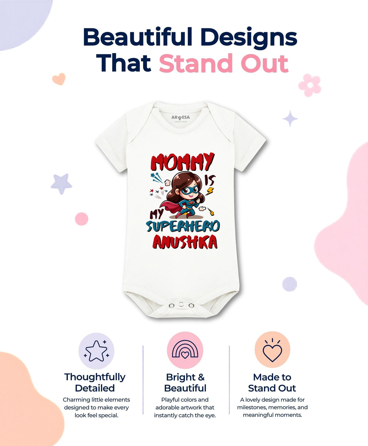 Yes | Mommy Is My Superhero - Romper