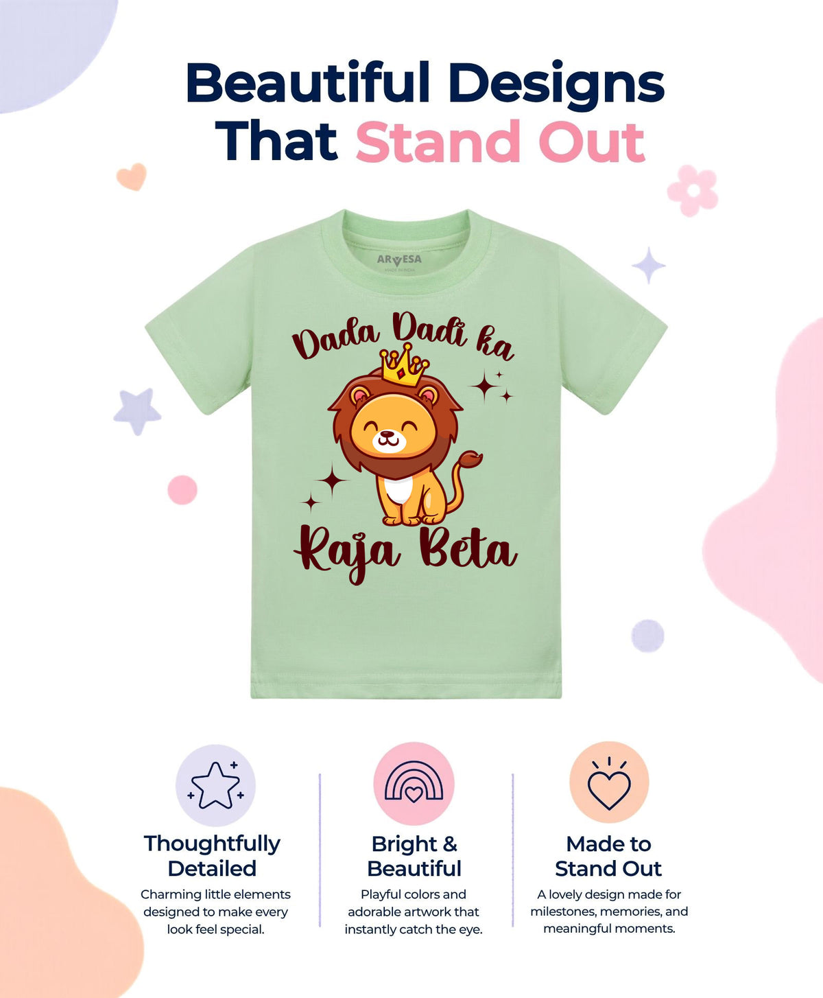 No | Dada Dadi Ka Raja Beta - T-shirt