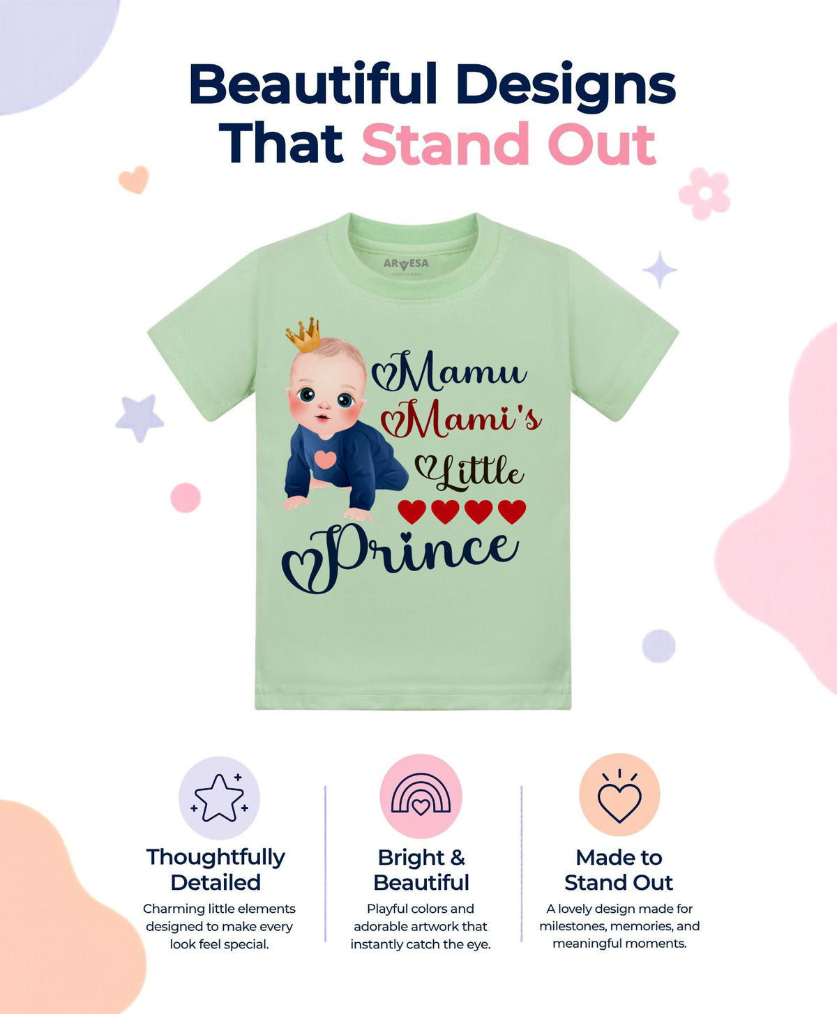 No | Mamu Mami'S Little Prince - T-shirt