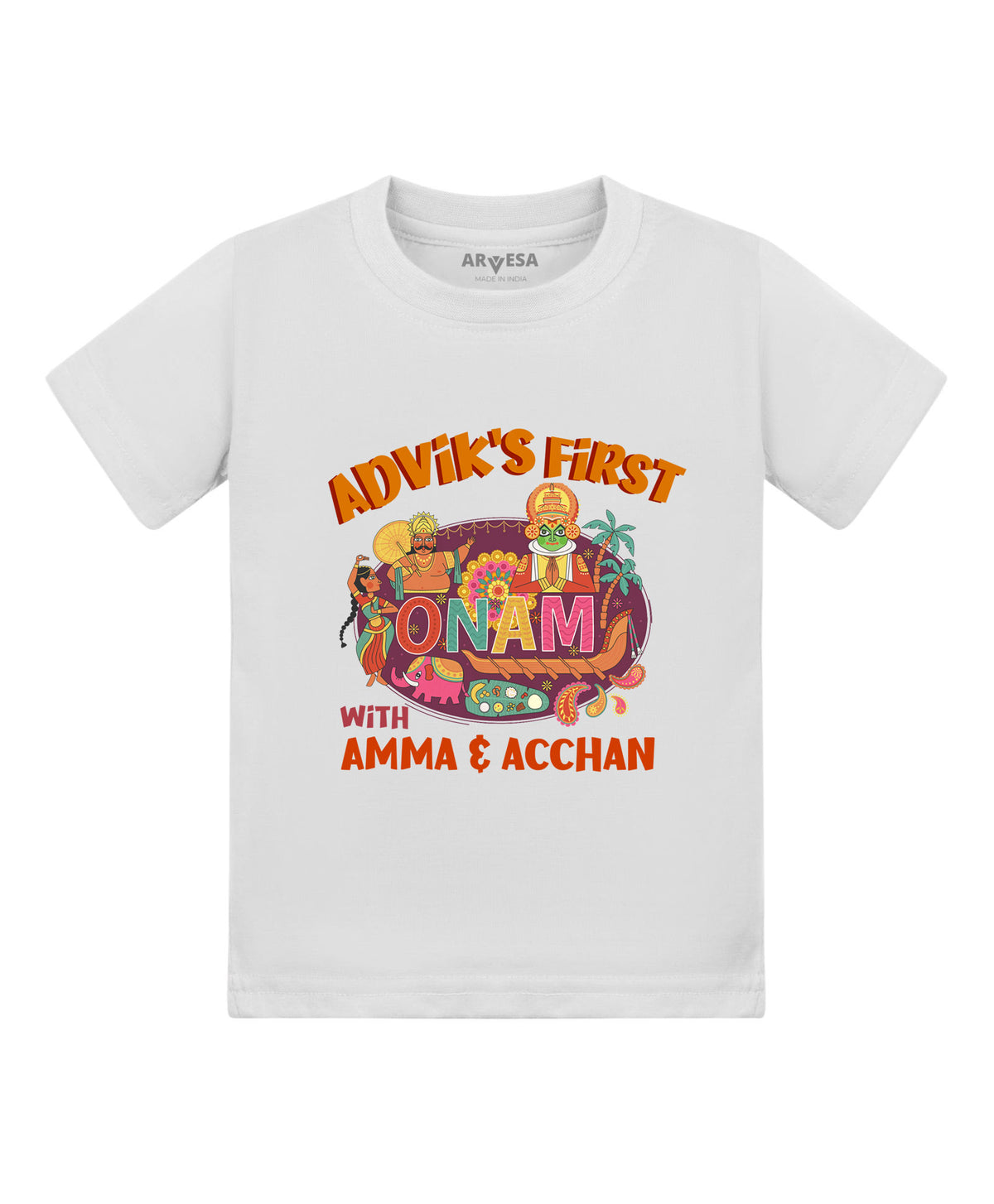 Yes | My First Onam - T-shirt