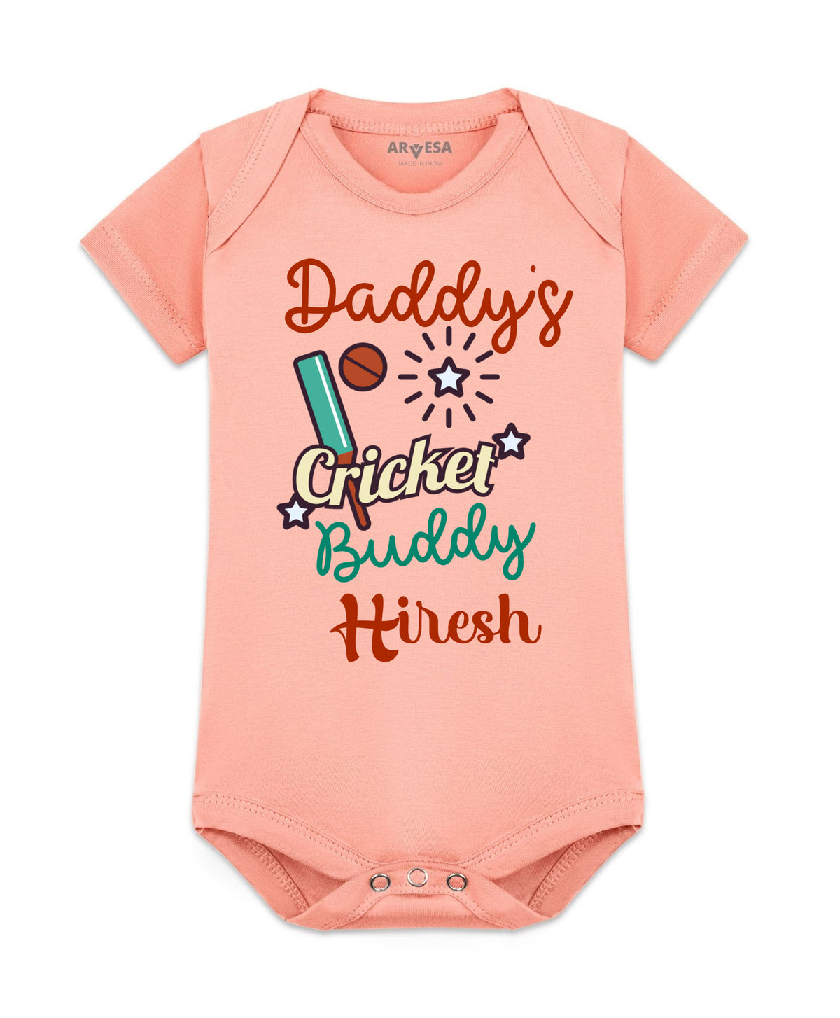 Yes | Daddy Cricket Buddy - Romper