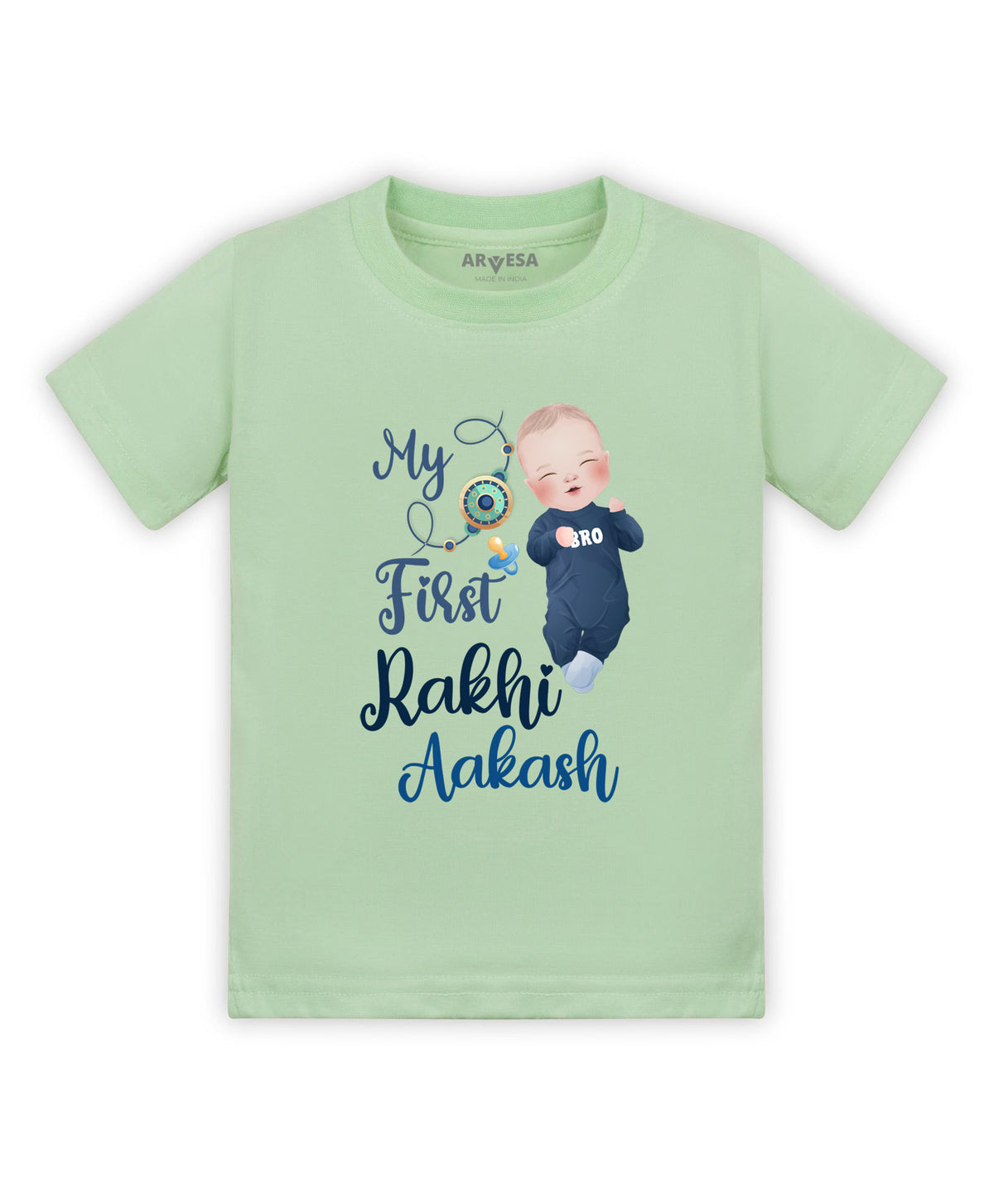 Yes | My First Rakhi - T-shirt