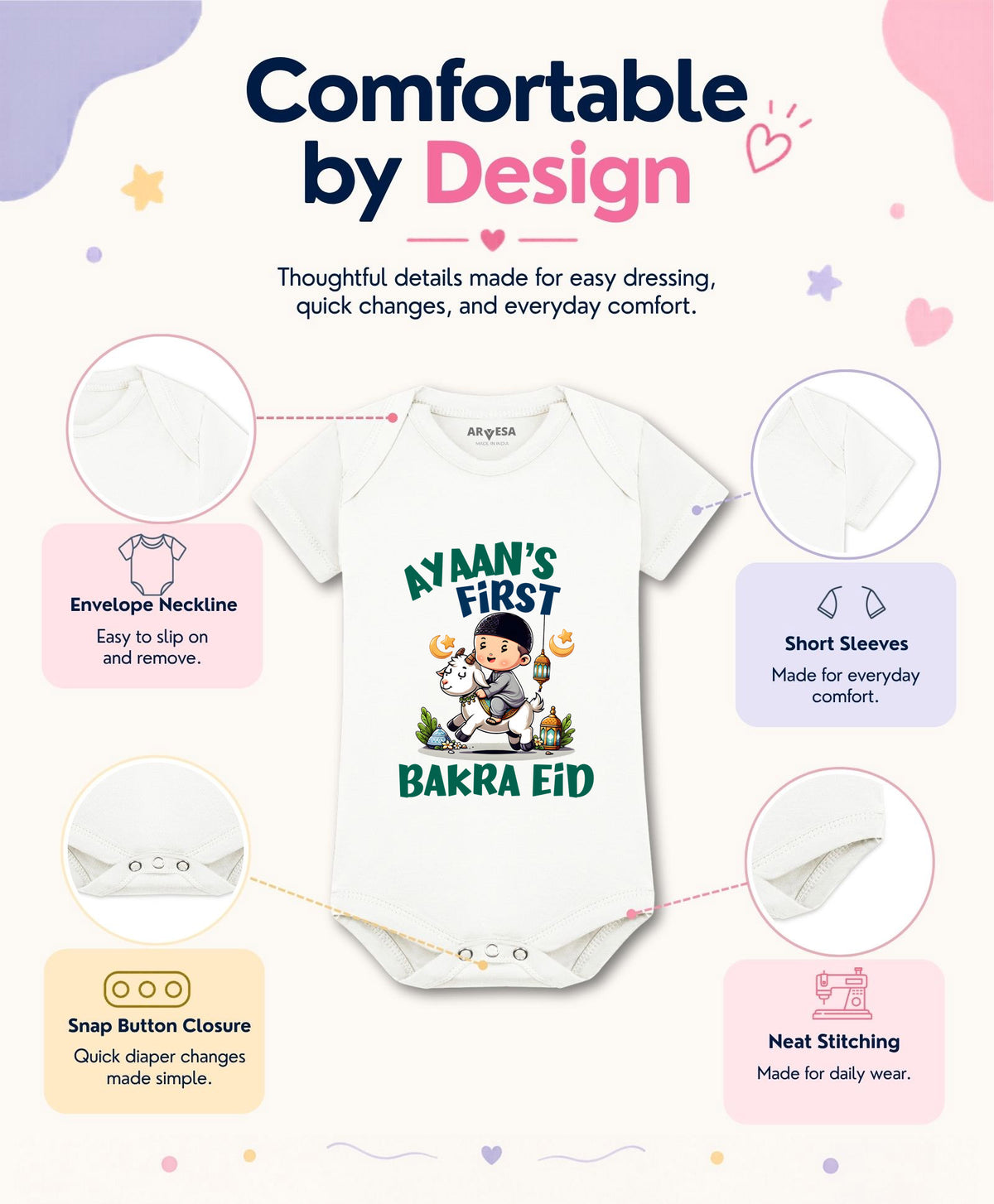 Yes | My First Eid - Romper