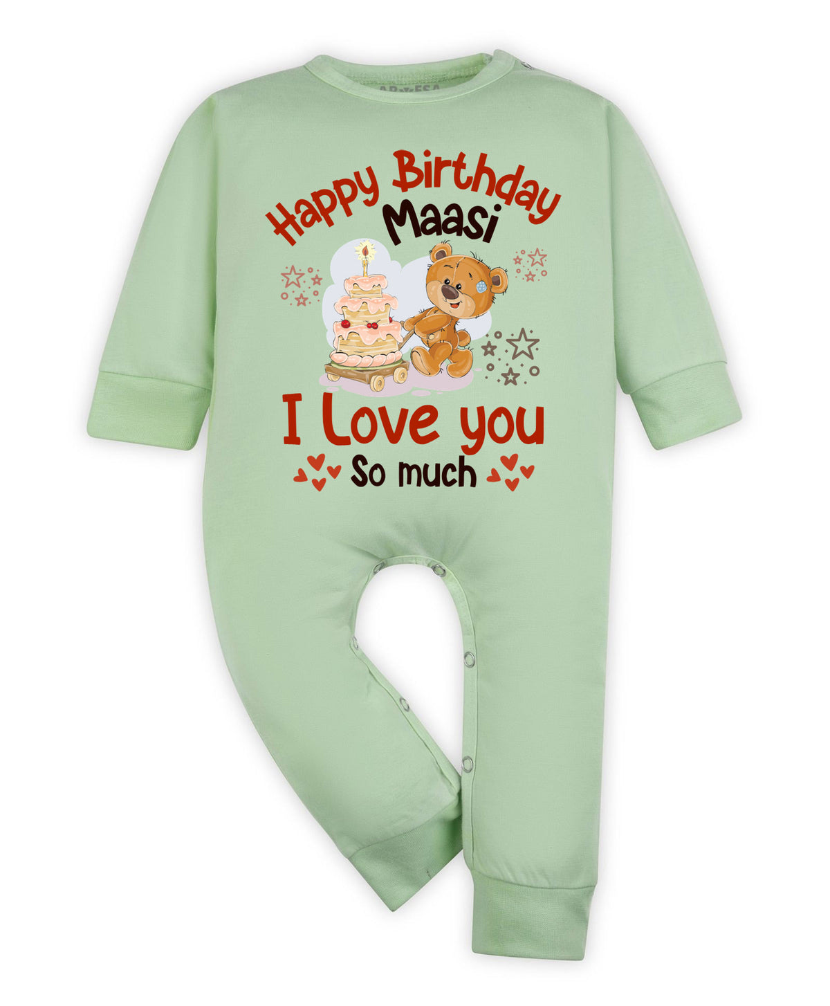No | Happy Birthday Maasi Family Birthday - Jumpsuit