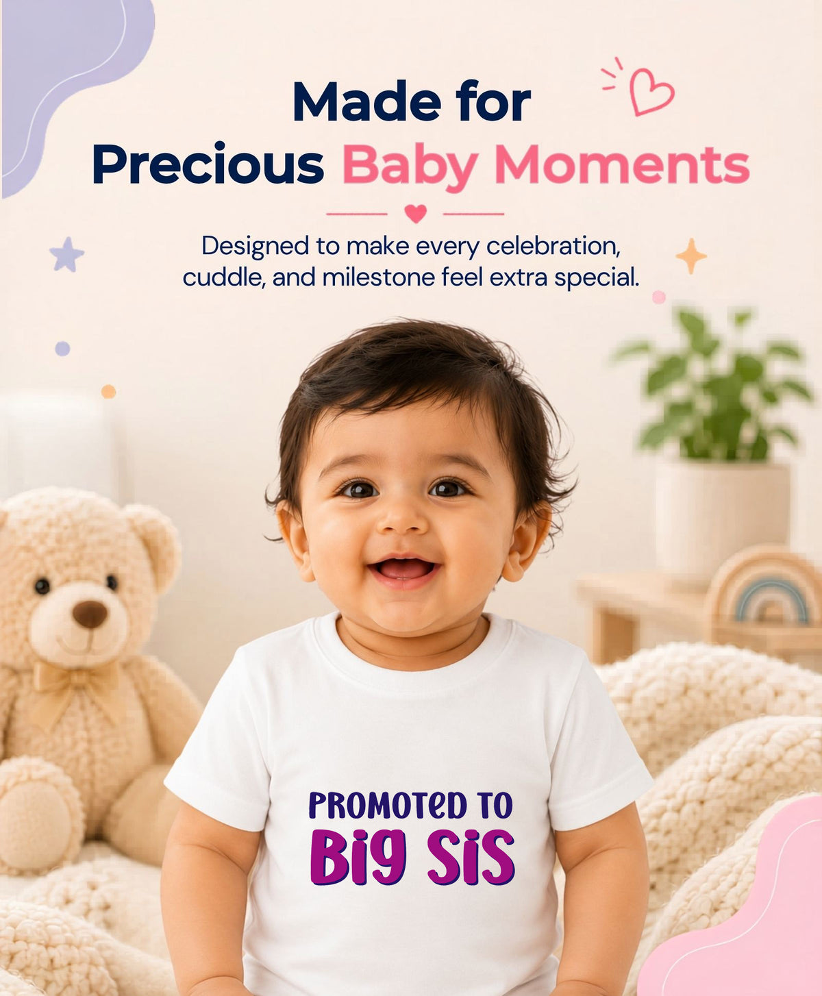 No | Promoted To Big Sis Sister - T-shirt