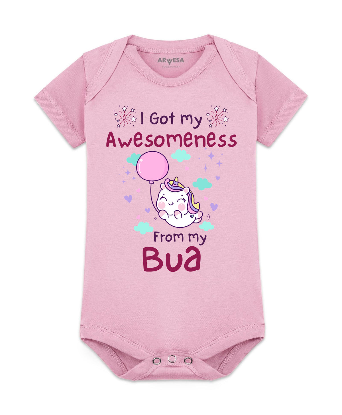 No | I Got Awesomeness From Bua - Romper
