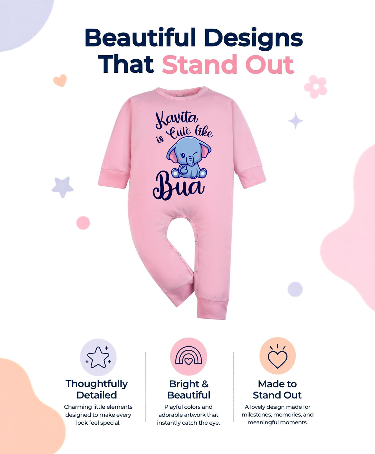 Yes | Cute Like My Bua - Jumpsuit