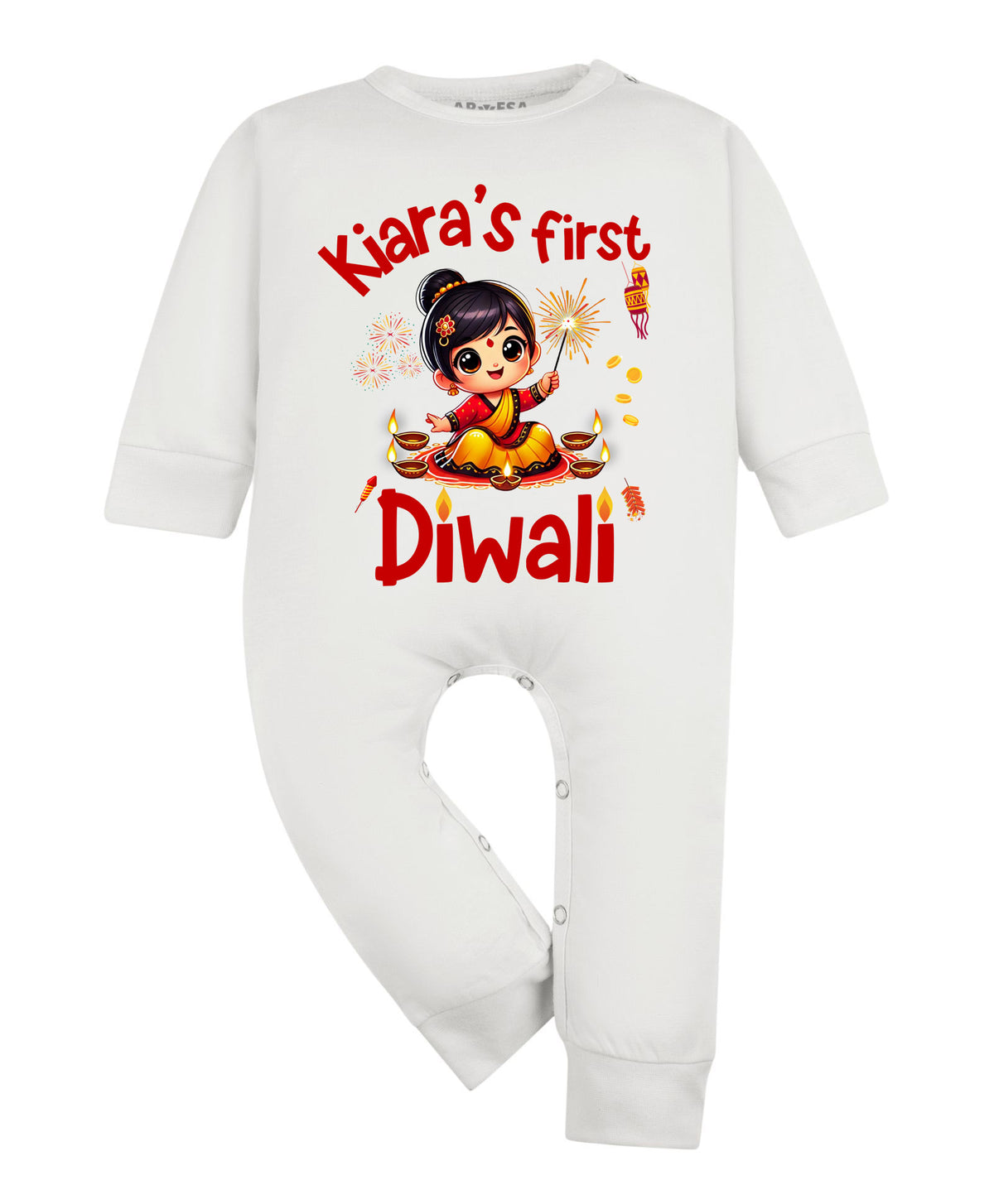 Yes | My First Diwali - Jumpsuit