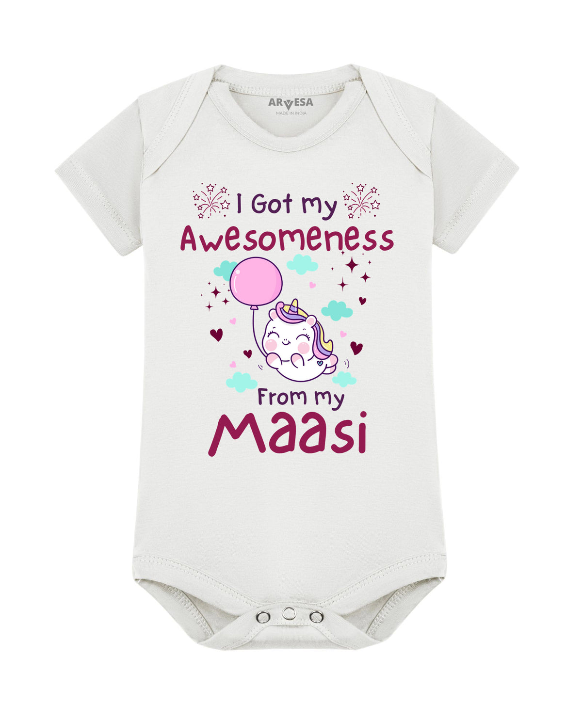 No | I Got Awesomeness From Maasi - Romper