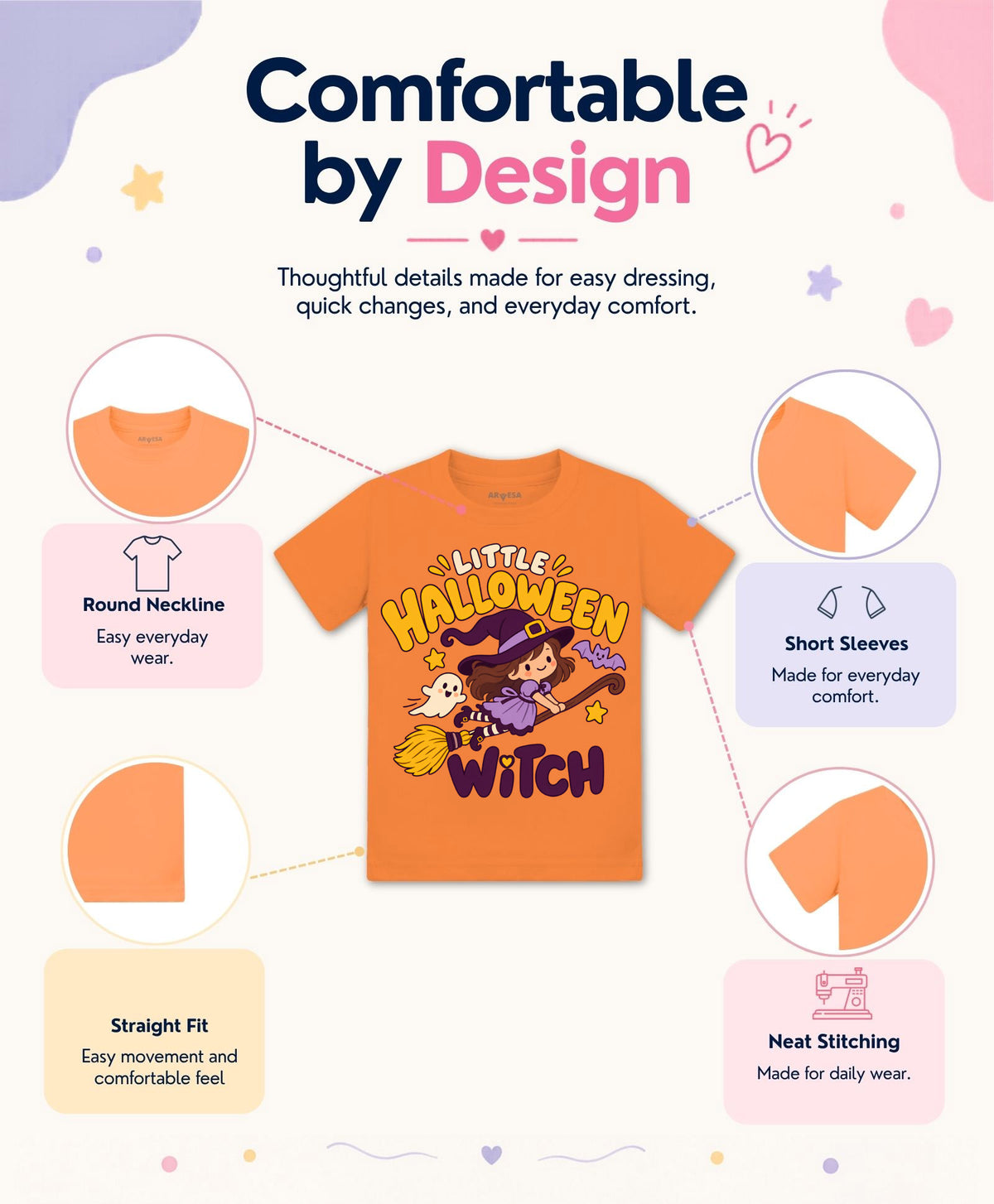 Little Halloween Witch - T-shirt