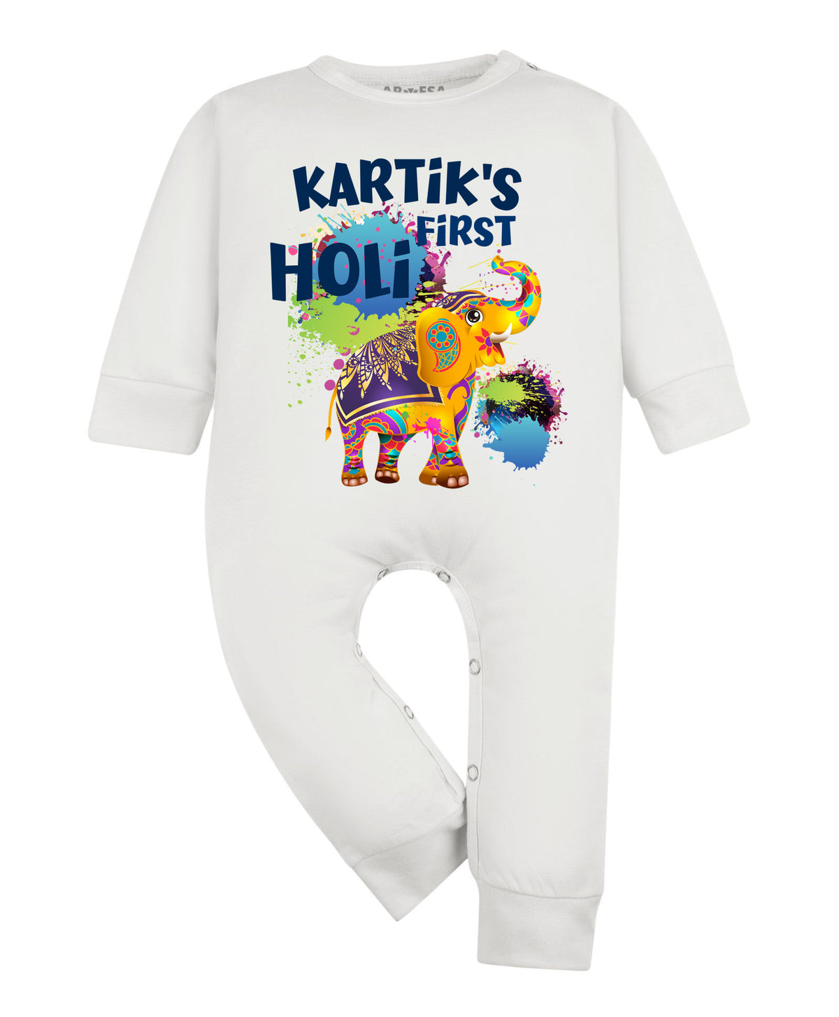 Yes | My First Holi - Jumpsuit