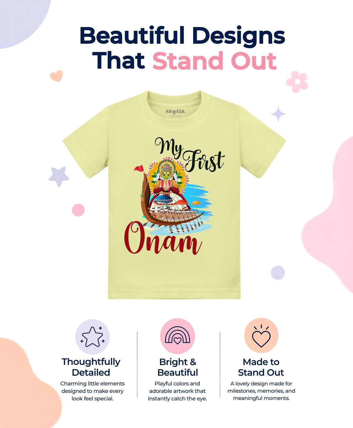 No | My First Onam - T-shirt