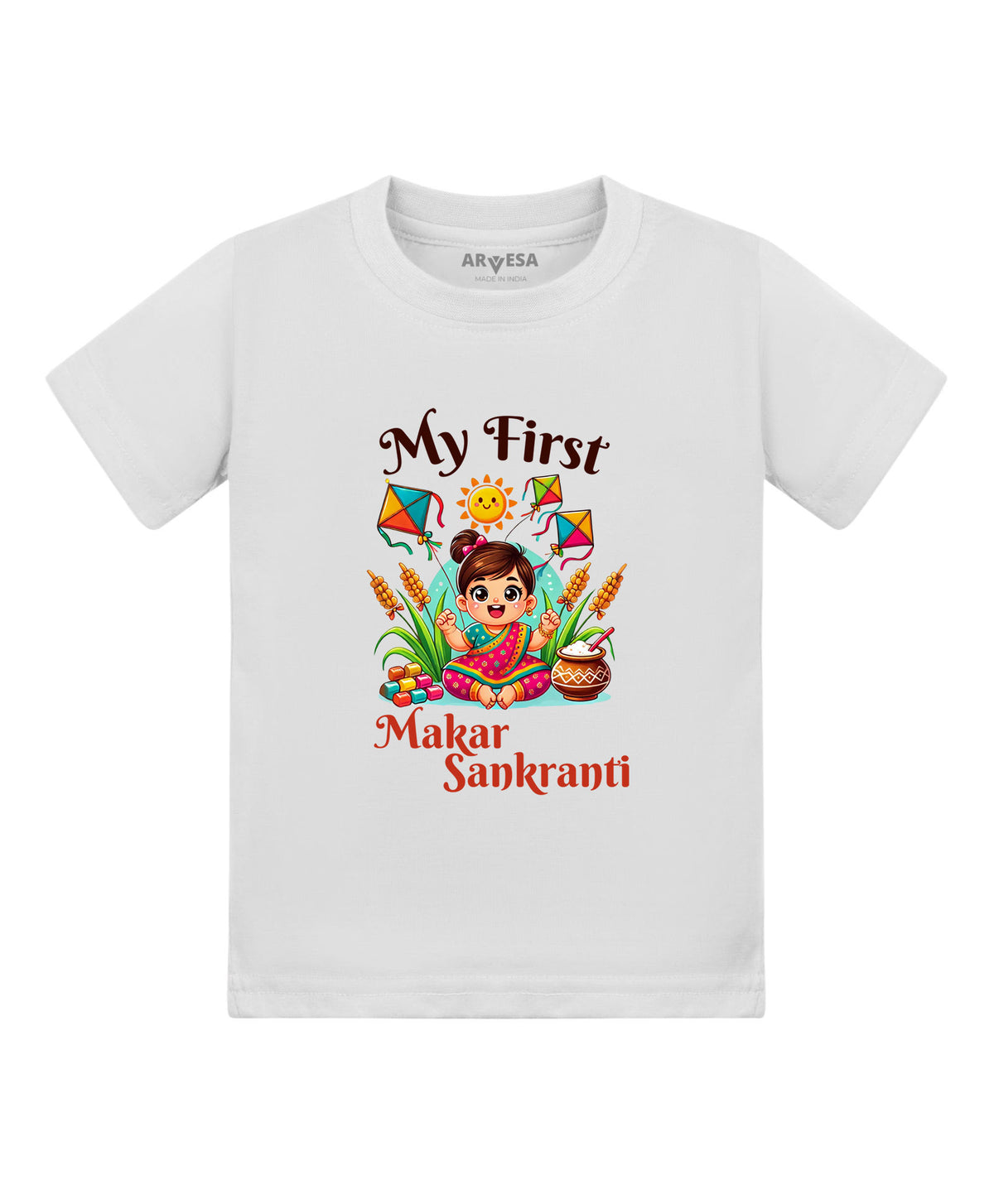 No | My First Makar sankranti - T-shirt
