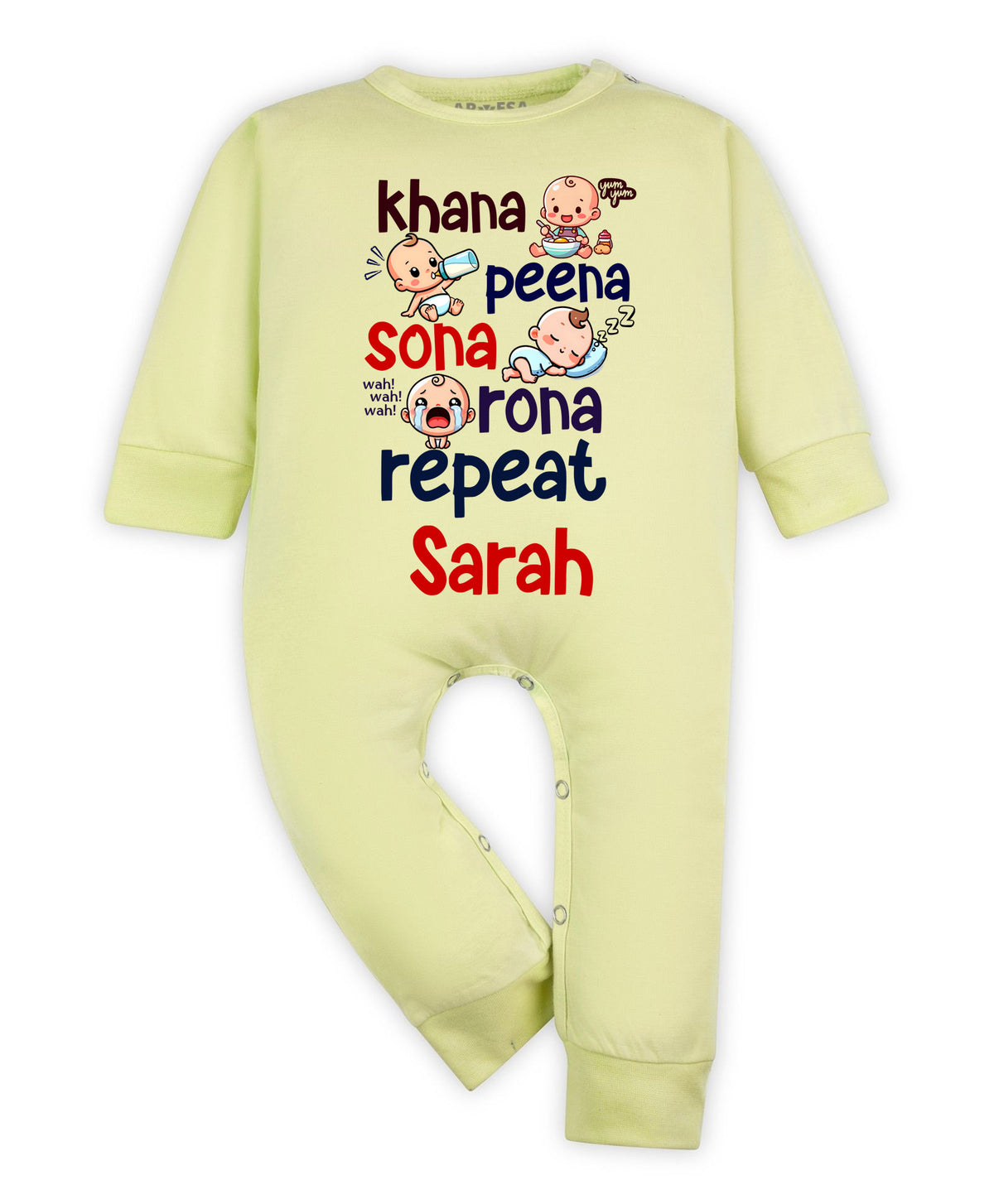 Yes | Khana Peena Sona Repeat Quirky - Jumpsuit