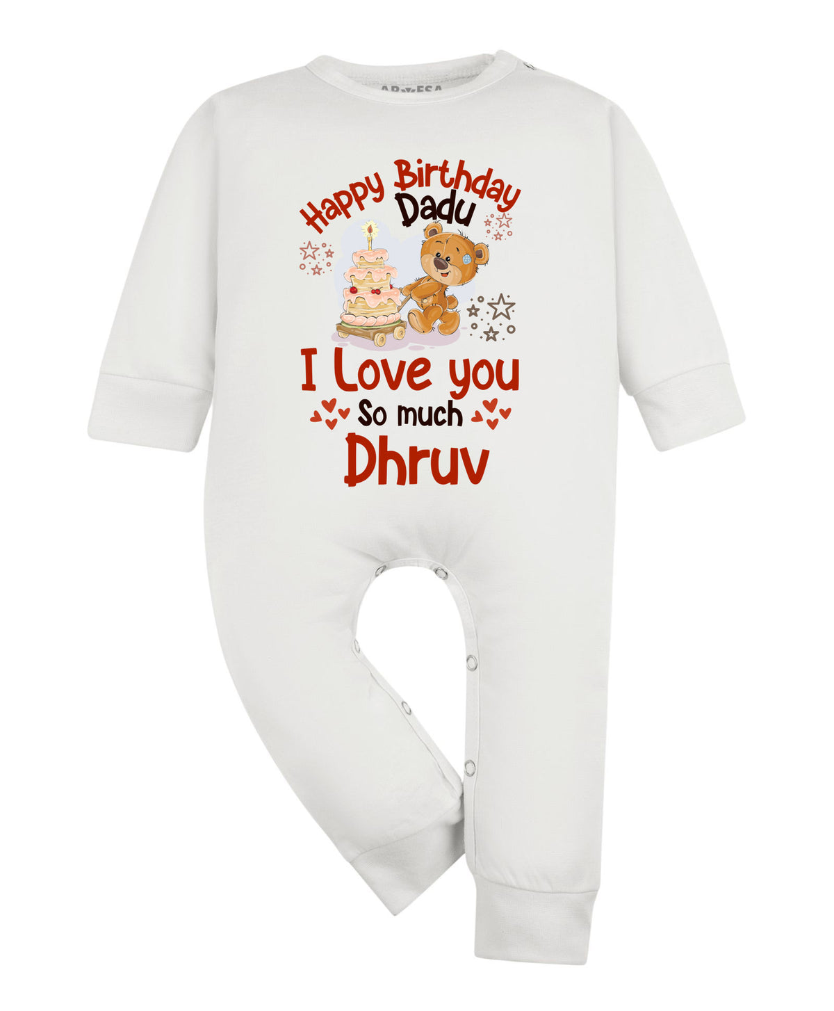Yes | Happy Birthday Dadu Family Birthday - Jumpsuit